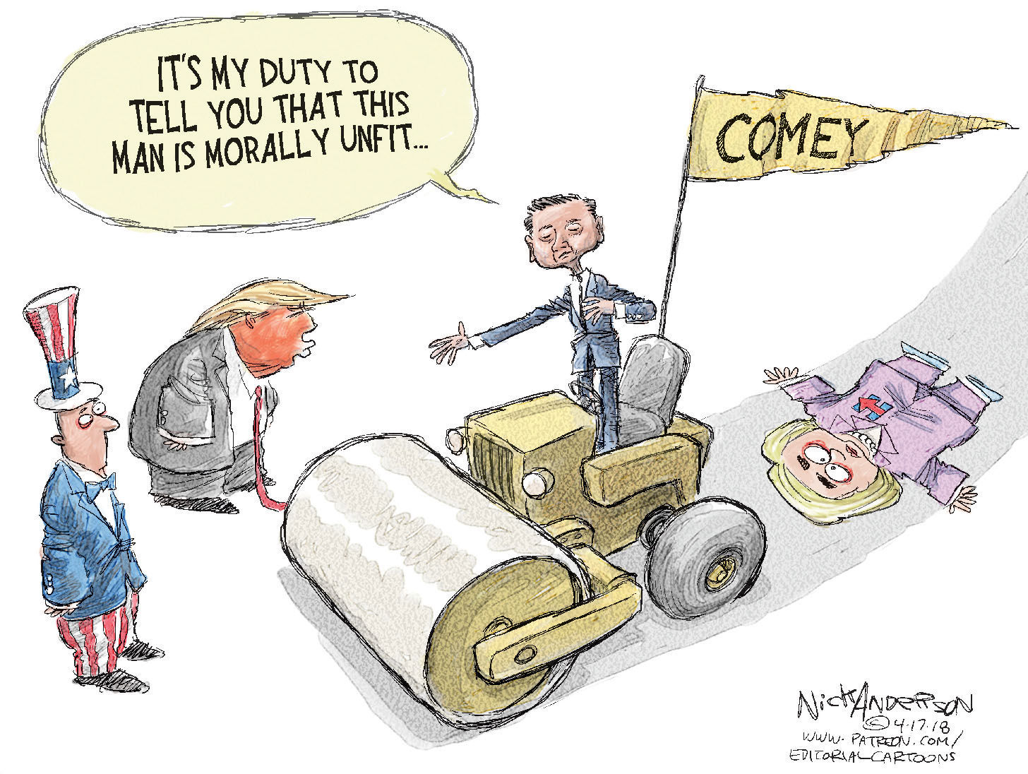 Nick Anderson / Washington Post Writers Group